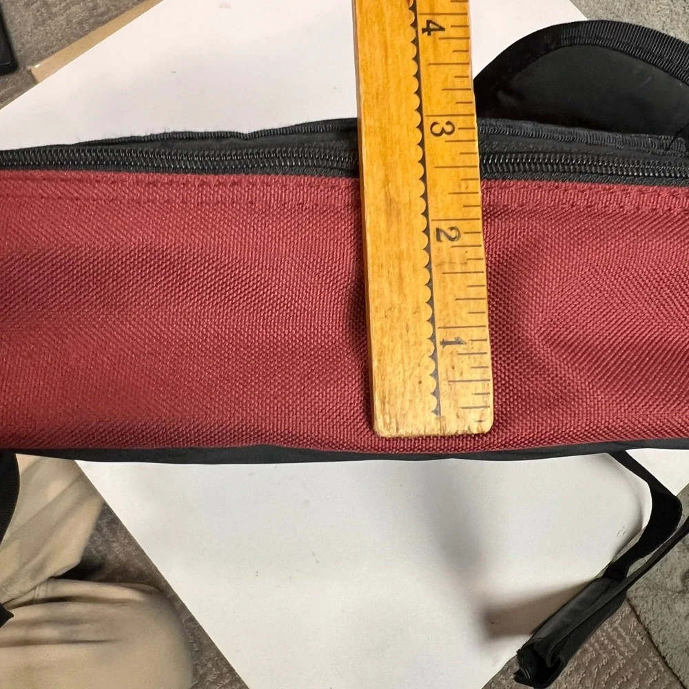 Pyrex Portables Casserole Carrying Bag Insulated Red Cold Pack Pocket Hot Dish - Picture 14 of 14